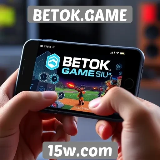 Desempenho do site BETOK.GAME em dispositivos móveis